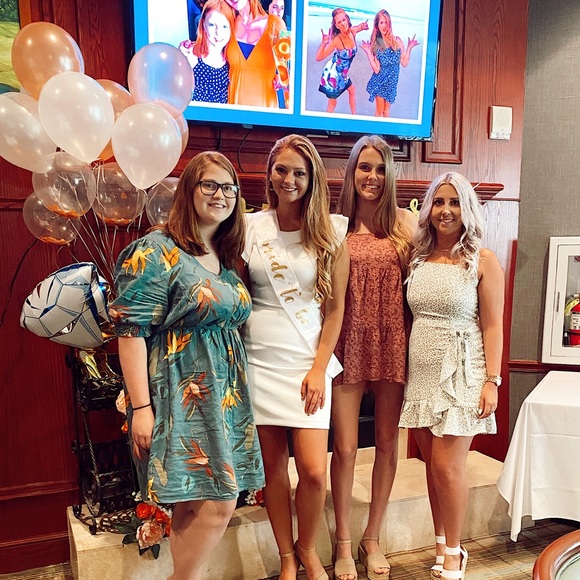 Altar’d State green leopard dress - Picture 2 of 2